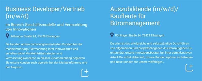 EurA Kurzbeschreibung Jobangebot